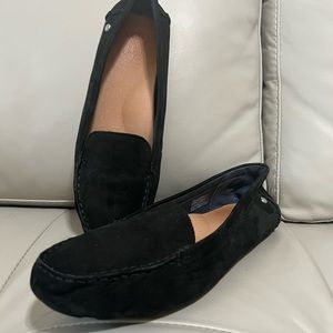 UGG Milana II Black Leather Loafer S/N 1098209 Womens, size 11 (42)